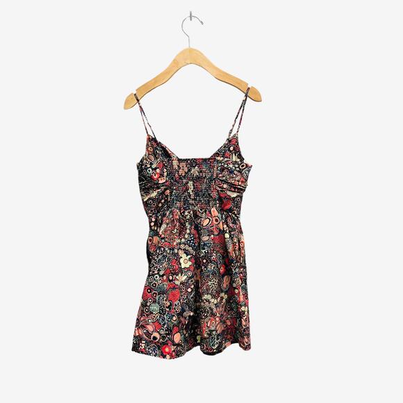 A.L.C. Women's Dani Floral Cotton Mini Dress Size 0 - Picture 10 of 12